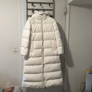 Moncler white jacket